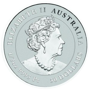 2022 1/2 oz Australian White-Bellied Sea Eagle Platinum Coin
